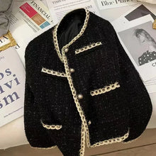 Load image into Gallery viewer, Elegant Women Tweed Jackets - Ailime Designs