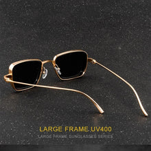 Load image into Gallery viewer, Cool Stylist Square Metal Frame Steampunk Sunglasses - Ailime Designs