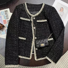 Load image into Gallery viewer, Elegant Women Tweed Jackets - Ailime Designs