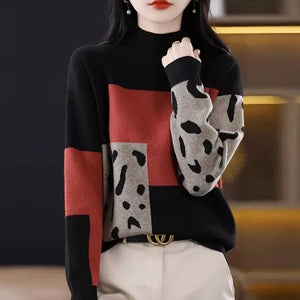 Block Print Design Women Sweaters - Ailime Designs