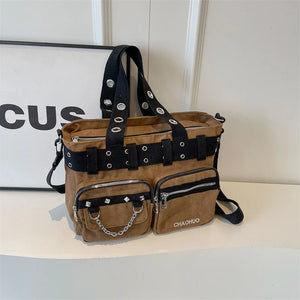 Denim Large Size Capacity Handbags - Ailime Designs