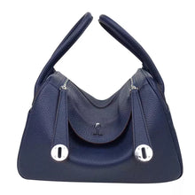 Load image into Gallery viewer, Blue Genuine Leather Luxury Design Handbags - Ailime Designs