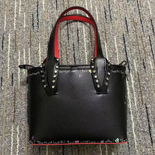 Load image into Gallery viewer, Cool Pink Rivet Design Genuine Leather Handbags - Ailime Designs