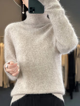Load image into Gallery viewer, 100% Mink Cashmere Women Pullover Sweaters - Ailime Designs