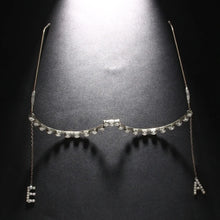 Load image into Gallery viewer, Decorative Hollow-cut Rhinestone Trim Design Eyewear - Ailime Designs