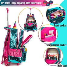Load image into Gallery viewer, Adorable Unicorn Girl&#39;s Trolley Luggage - Ailime Designs