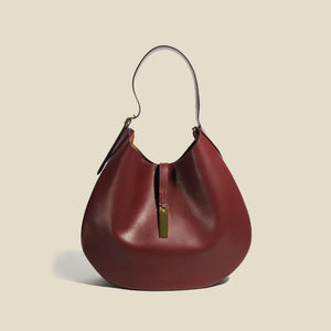 Hot Red Genuine Leather Handbags - Ailime Designs