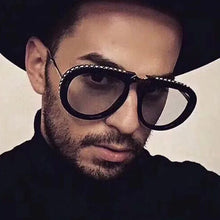 Load image into Gallery viewer, Crystal Trim Design Foldable Sunglasses - Ailime Designs