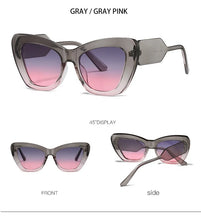 Load image into Gallery viewer, Cool Hollowed Leg Design Gradient Sunglasses - Ailime Designs
