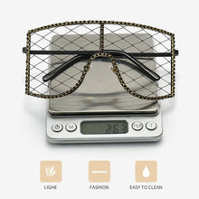 Load image into Gallery viewer, Cool Hollow-cut  Mesh Wire Frame Design Glasses - Ailime Designs