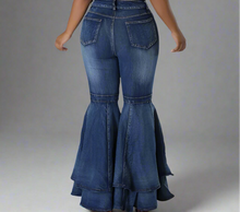 Load image into Gallery viewer, Chic Layered Flared Jeans For Women - Ailime Designs