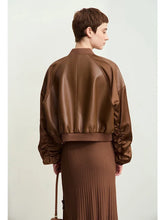 Load image into Gallery viewer, Brown Chic Style PU Leather Jackets - Ailime Designs