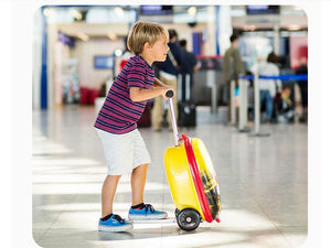 Kids Lollipop Color Design Trolley Luggage - Ailime Designs