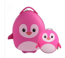 Load image into Gallery viewer, Adorable Pink Bird Design Girl&#39;s Trolley Luggage - Ailime Designs