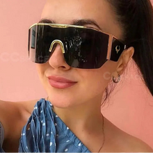 Load image into Gallery viewer, Cool Luxury Oversized Square Frame Sunglasses - Ailime Designs