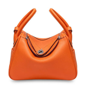 Blue Genuine Leather Luxury Design Handbags - Ailime Designs