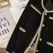 Load image into Gallery viewer, Elegant Women Tweed Jackets - Ailime Designs