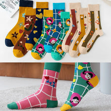 Load image into Gallery viewer, Breathable Conversational Design Women Printed Socks - Ailime Designs