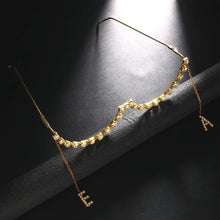 Load image into Gallery viewer, Decorative Hollow-cut Rhinestone Trim Design Eyewear - Ailime Designs