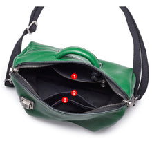 Load image into Gallery viewer, Green Crossbody Soft Genuine Leather Skin Handbags - Ailime Designs