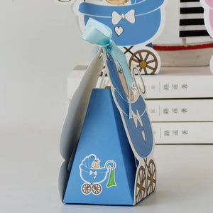 10/20/30pcs Laser Cut Baby Carriage Gift Boxes - Ailime Designs