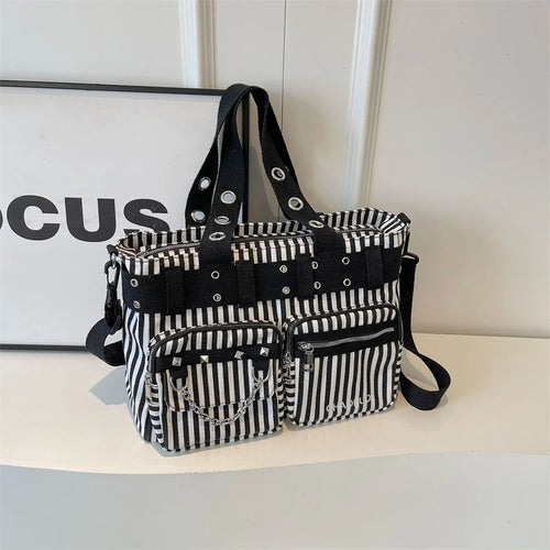 Denim Large Size Capacity Handbags - Ailime Designs
