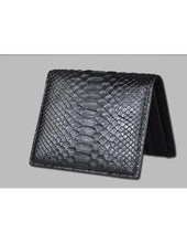 Load image into Gallery viewer, 100%Genuine Python Skin Leather Wallets - Ailime Designs