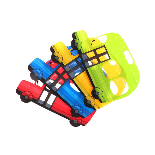 Colorful 5pc School Bus Party Gift Bags - Ailime Designs