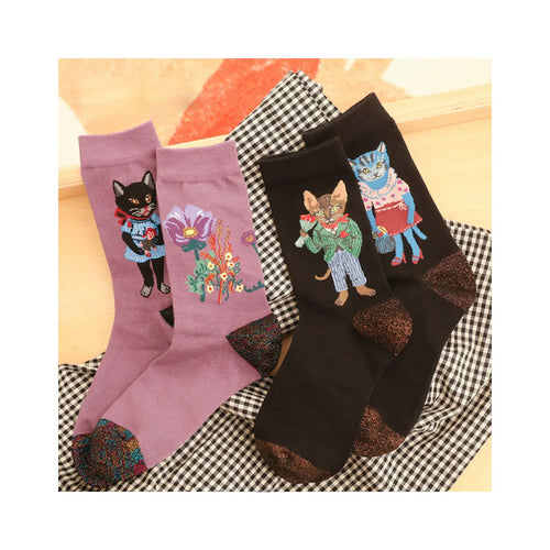 Character Tale Women Cozy Socks - Ailime Designs