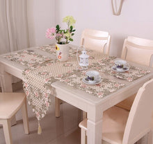 Load image into Gallery viewer, Embroidered Home Design Lace Table Runners &amp; Place-mats