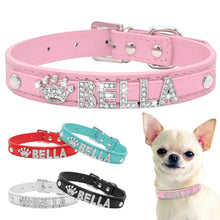 Load image into Gallery viewer, Personalized Animal Decorative Collars- Ailime Designs