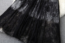 Load image into Gallery viewer, Women&#39;s Elegant Black Lace Design Evening Wear Dresses - Ailime Designs