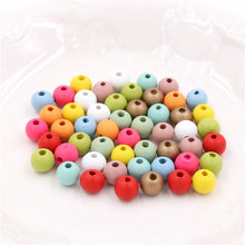Load image into Gallery viewer, Beautiful Round Natural Wooded  Beads – Jewelry Craft Supplies