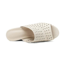 Load image into Gallery viewer, Women&#39;s Basket Weave Wedge Design Mules - Ailime Designs