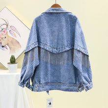 Load image into Gallery viewer, Women’s Street Style Fantastic Blue Denim Jackets