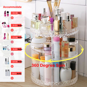 Rotating Cosmetic Makeup Organizer – Beauty Supplies