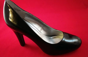 Women’s Black Patent Leather Pump Heels – Ailime Designs