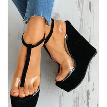 Load image into Gallery viewer, Women&#39;s Sexy Transparent Design Wedges - Ailime Designs