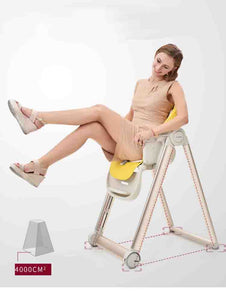 Champagne Children's Multi-function Adjustable Feeding Highchairs - Ailime Designs