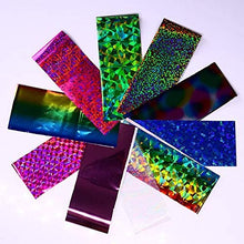 Load image into Gallery viewer, 50Pcs/Set Colorful Foil Glitter Transfer Stickers - Ailime Designs - Ailime Designs