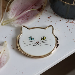 Adorable Cat Design Compact Purse Mirrors - Ailime Designs