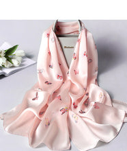 Load image into Gallery viewer, Luxury 100% Pure Silk Scarves