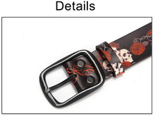 Load image into Gallery viewer, Women&#39;s Skull Print Design Belts