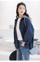 Load image into Gallery viewer, Women’s Chic Style Denim Tops – Streetwear Fashions