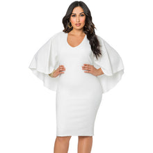 Load image into Gallery viewer, Women&#39;s Elegant Classic Style Cape Design Dresses - Ailime Designs