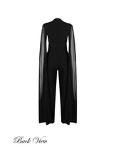Load image into Gallery viewer, Sleeveless Women&#39;s Cape Design Jumpsuits