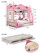 Load image into Gallery viewer, Children&#39;s Designer Style Multi-Functional Bunk Bed Set - Ailime Designs