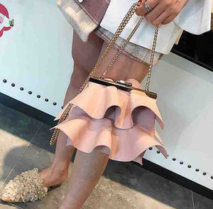 Women's Chic Layered Design Ruffle Handbags - Ailime Designs