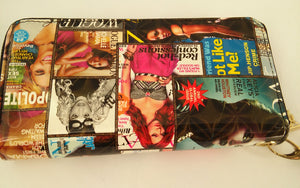Women's Magazine Print Design Wallets - Ailime Designs