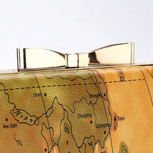 Load image into Gallery viewer, Map Print Design Clutch Purses - Ailime Designs